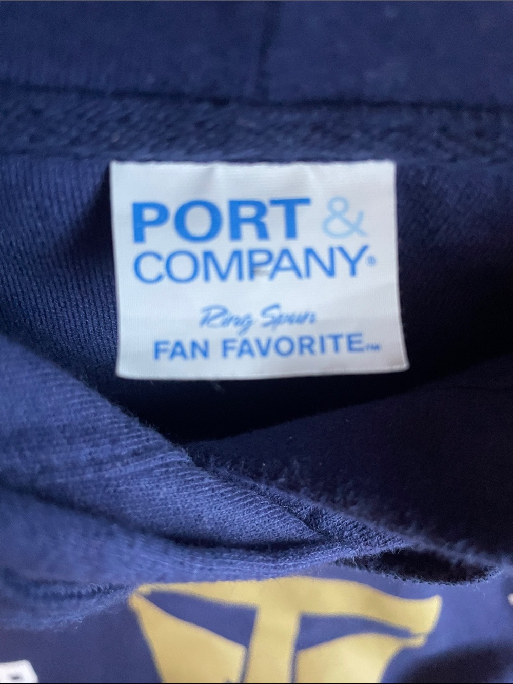 Go Navy Beat Army Navy Blue Graphic Hoodie - Picture 2 of 5